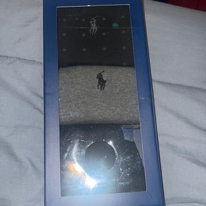 Ralph Lauren Polo box set of 3 pairs
